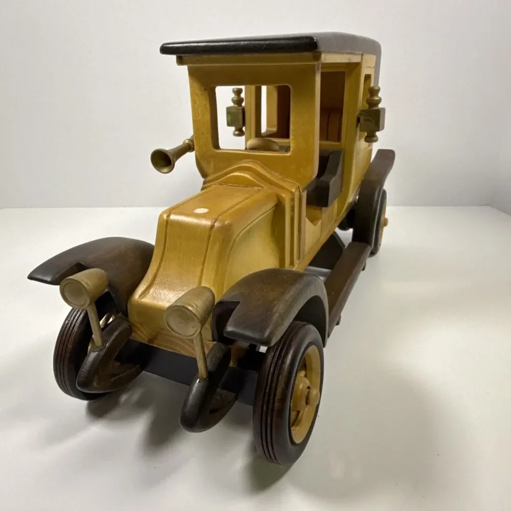 Old Model Wooden Car 